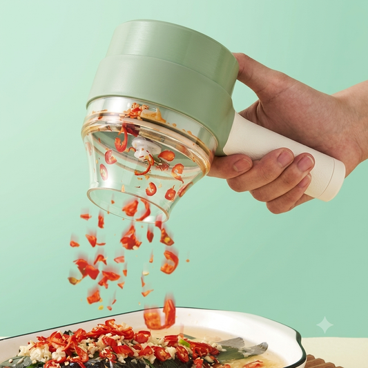 4-in-1 Electric Vegetable Cutter 🪒